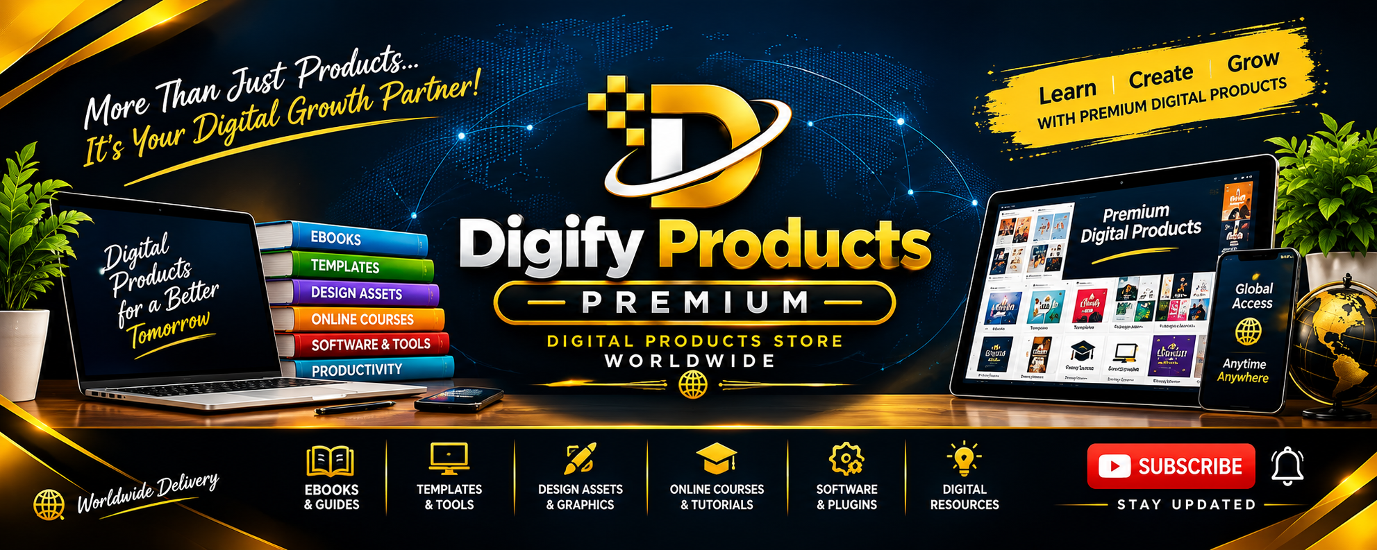 Digify Products Premium — digital products store worldwide
